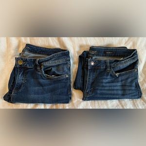 Jeans - 2 pairs size 12 - Kut and Judy blue